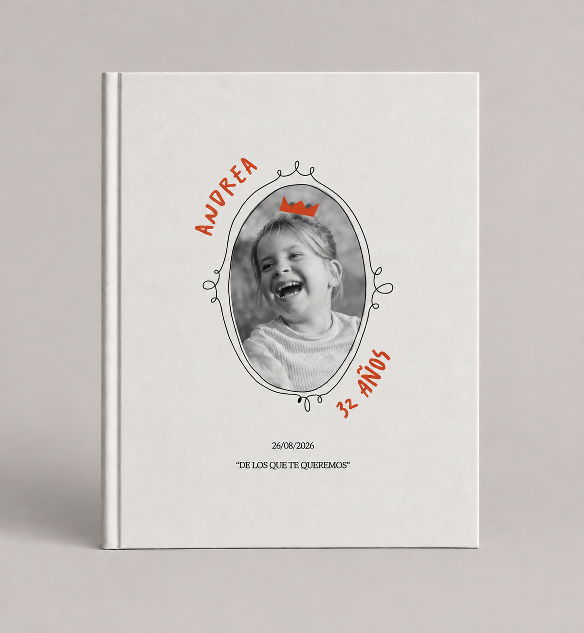 PHOTOBOOK DE REGALO DE TODOS LOS QUE TE QUEREMOS REGALA CON AMOR PERSONALIZADO FOTOS Y CARTAS