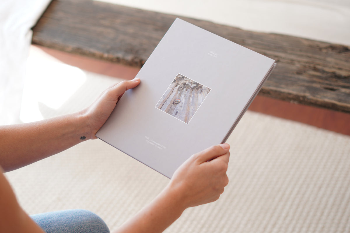 Photobook personalizado | Portada Light Grey